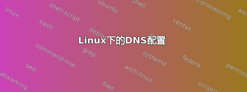 Linux下的DNS配置