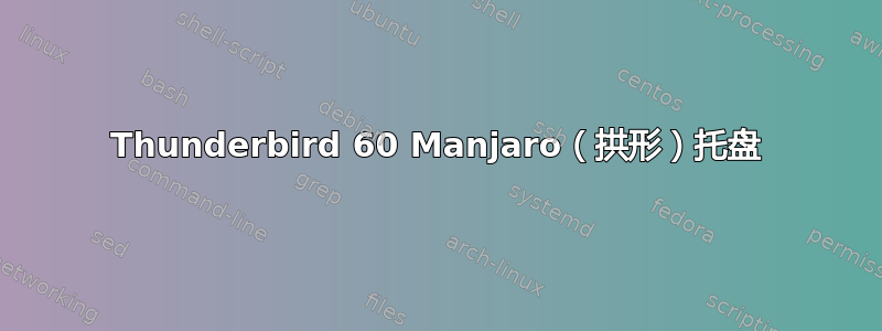 Thunderbird 60 Manjaro（拱形）托盘