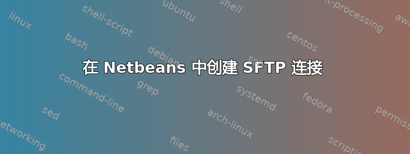 在 Netbeans 中创建 SFTP 连接