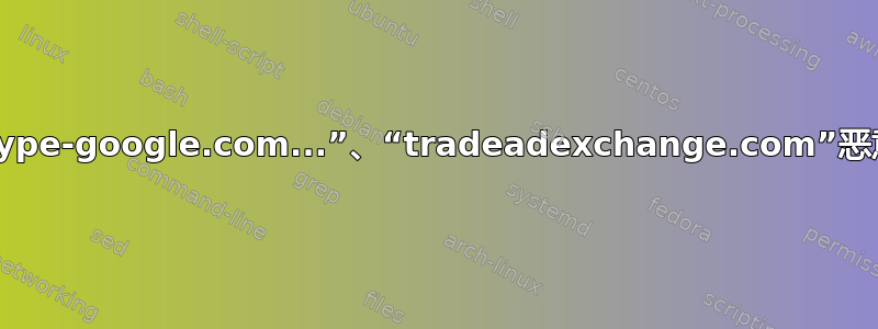 移动端“ad-type-google.com...”、“tradeadexchange.com”恶意软件重定向