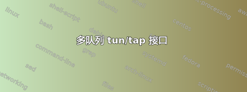 多队列 tun/tap 接口