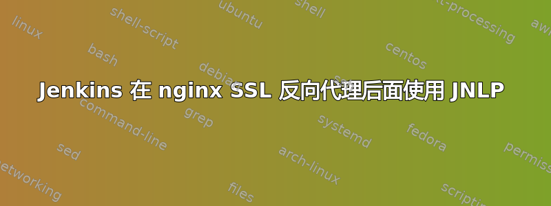 Jenkins 在 nginx SSL 反向代理后面使用 JNLP