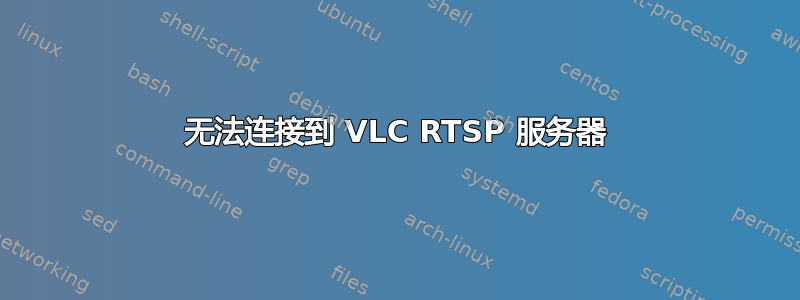 无法连接到 VLC RTSP 服务器