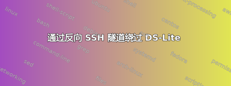 通过反向 SSH 隧道绕过 DS-Lite