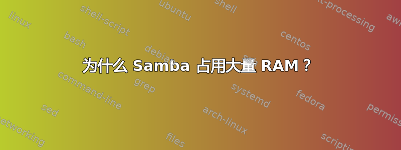 为什么 Samba 占用大量 RAM？