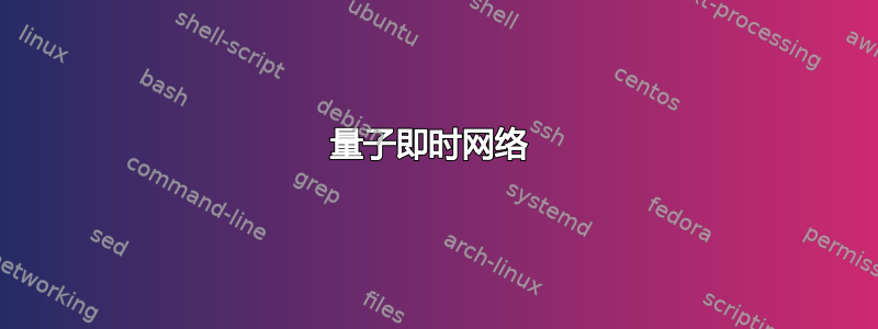 量子即时网络 