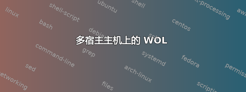 多宿主主机上的 WOL