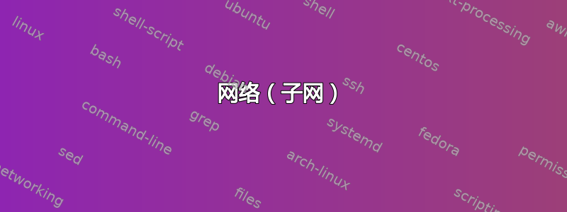 网络（子网）