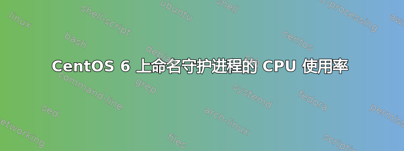 CentOS 6 上命名守护进程的 CPU 使用率