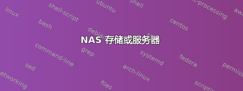 NAS 存储或服务器