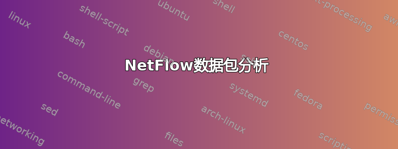 NetFlow数据包分析