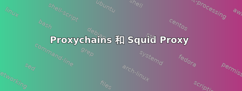 Proxychains 和 Squid Proxy