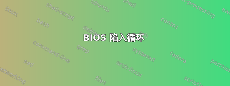 BIOS 陷入循环