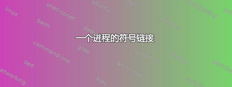 一个进程的符号链接