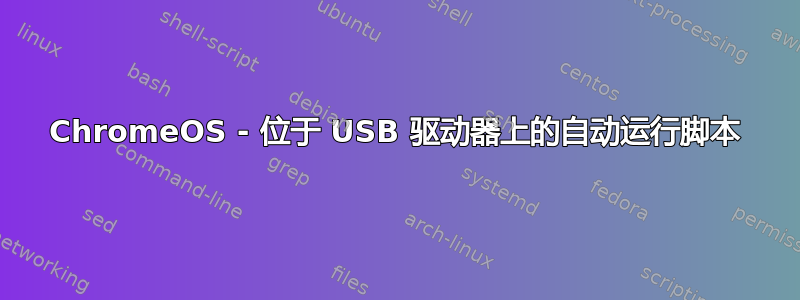 ChromeOS - 位于 USB 驱动器上的自动运行脚本