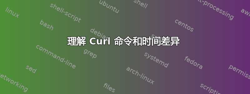 理解 Curl 命令和时间差异