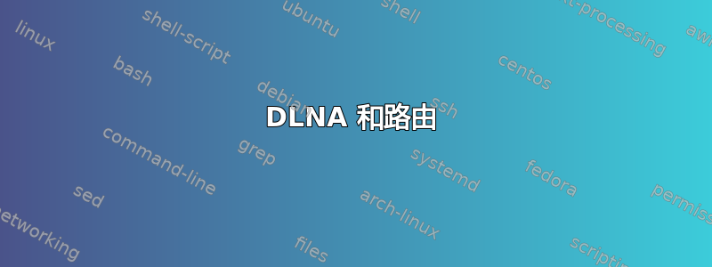 DLNA 和路由