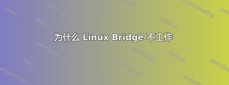 为什么 Linux Bridge 不工作