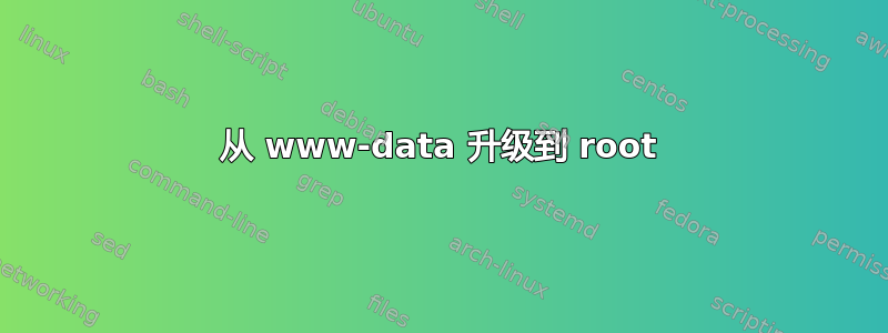 从 www-data 升级到 root