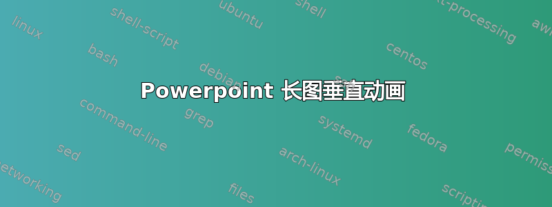 Powerpoint 长图垂直动画