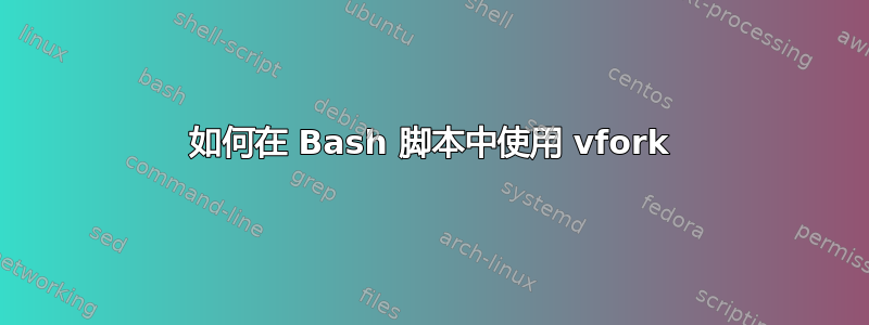 如何在 Bash 脚本中使用 vfork