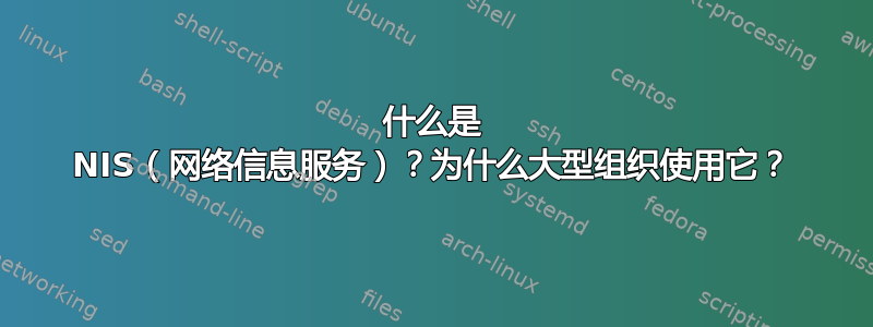 什么是 NIS（网络信息服务）？为什么大型组织使用它？