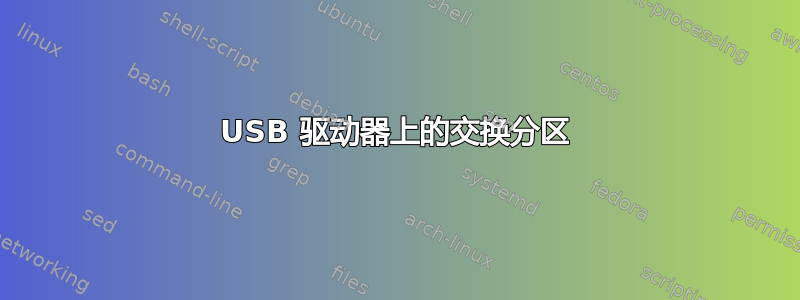 USB 驱动器上的交换分区