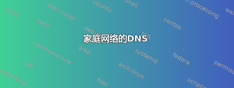 家庭网络的DNS