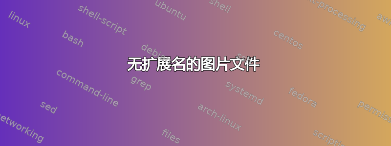 无扩展名的图片文件