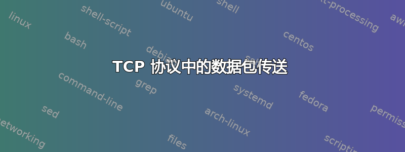 TCP 协议中的数据包传送