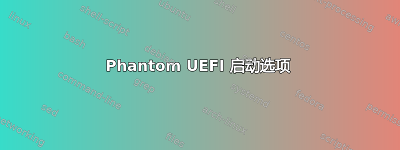 Phantom UEFI 启动选项