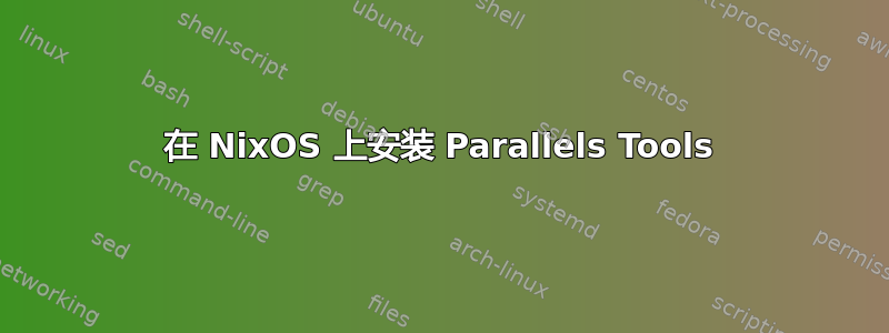 在 NixOS 上安装 Parallels Tools