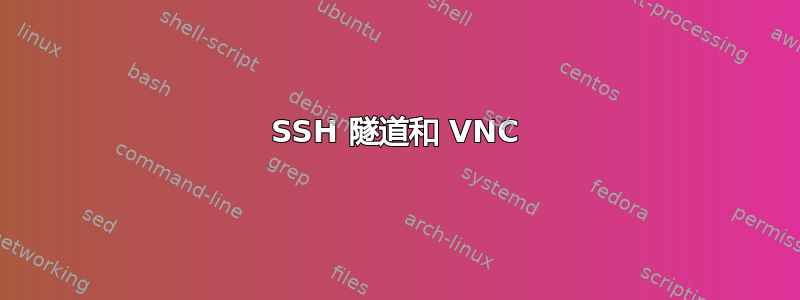 SSH 隧道和 VNC