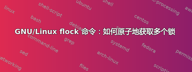 GNU/Linux flock 命令：如何原子地获取多个锁