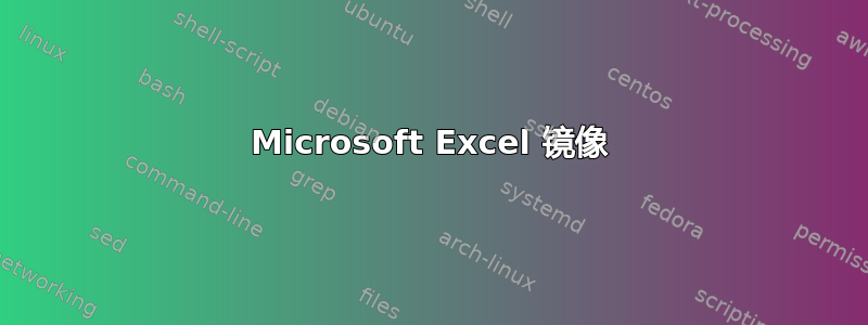 Microsoft Excel 镜像