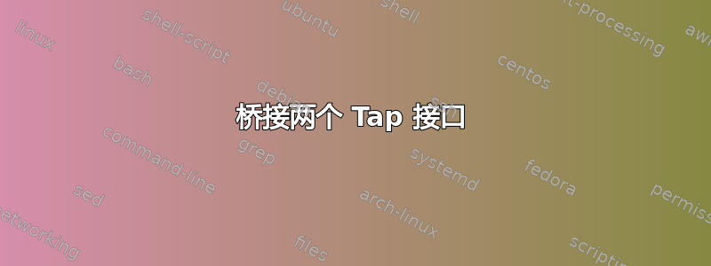 桥接两个 Tap 接口