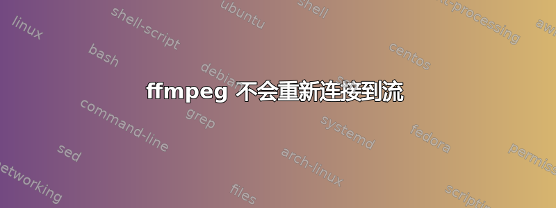 ffmpeg 不会重新连接到流