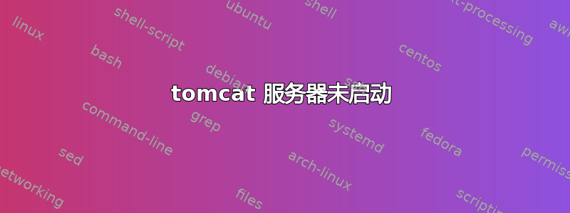 tomcat 服务器未启动