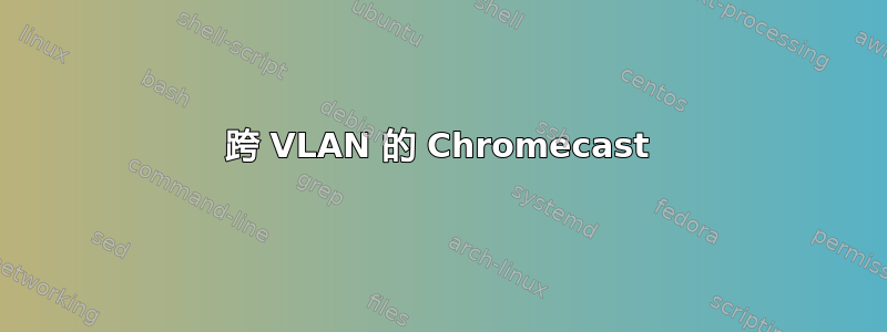 跨 VLAN 的 Chromecast