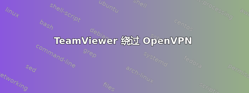 TeamViewer 绕过 OpenVPN