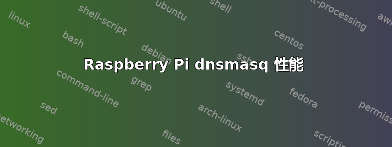 Raspberry Pi dnsmasq 性能