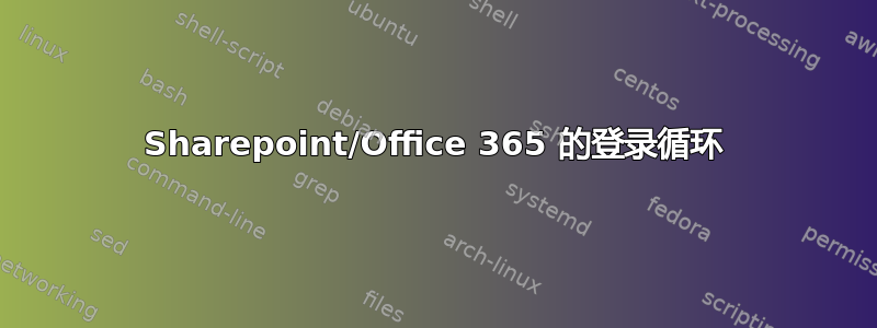 Sharepoint/Office 365 的登录循环