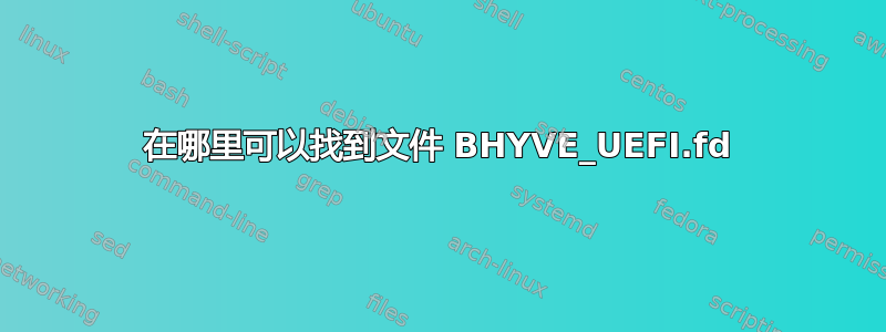 在哪里可以找到文件 BHYVE_UEFI.fd