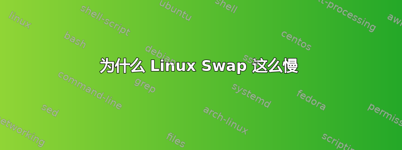 为什么 Linux Swap 这么慢