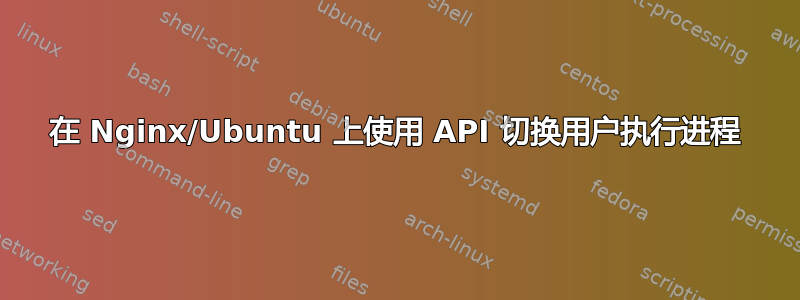 在 Nginx/Ubuntu 上使用 API 切换用户执行进程