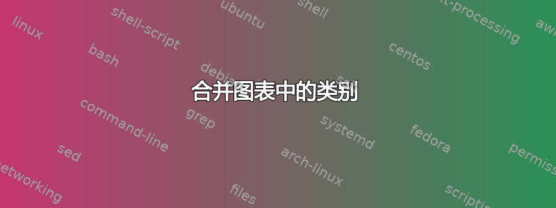 合并图表中的类别