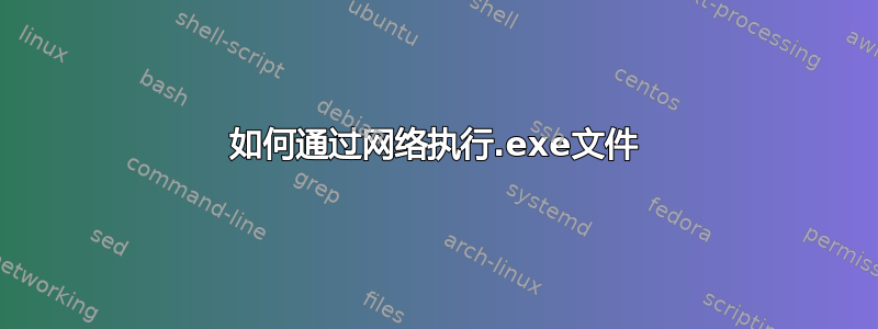 如何通过网络执行.exe文件