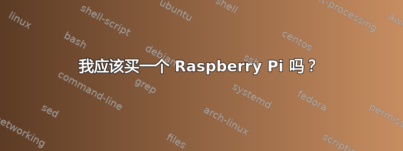 我应该买一个 Raspberry Pi 吗？