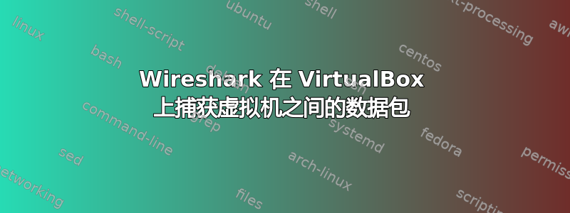 Wireshark 在 VirtualBox 上捕获虚拟机之间的数据包