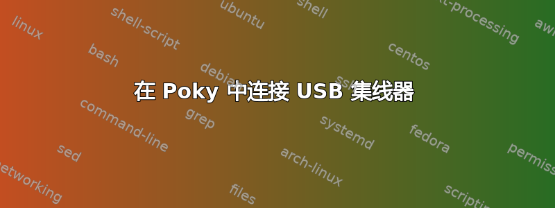 在 Poky 中连接 USB 集线器